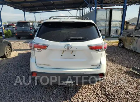 TOYOTA HIGHLANDER 2016 vin 5TDYKRFH8GS162593 from auto auction Copart