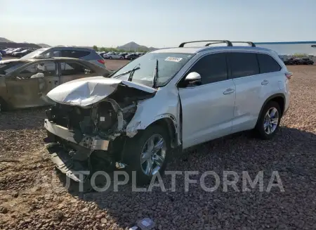 Toyota Highlander 2016 2016 vin 5TDYKRFH8GS162593 from auto auction Copart