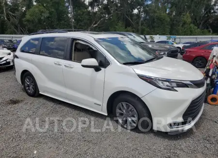 TOYOTA SIENNA XLE 2021 vin 5TDYRKEC2MS031311 from auto auction Copart