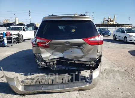 TOYOTA SIENNA XLE 2017 vin 5TDYZ3DC8HS857383 from auto auction Copart