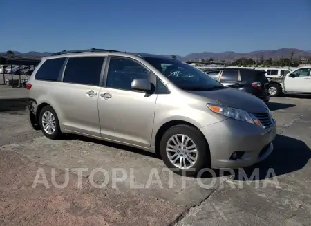 TOYOTA SIENNA XLE 2017 vin 5TDYZ3DC8HS857383 from auto auction Copart