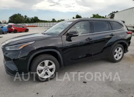 Toyota Highlander 2021 2021 vin 5TDZZRAH7MS073486 from auto auction Copart