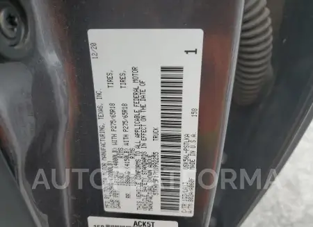 TOYOTA TUNDRA CRE 2021 vin 5TFHY5F17MX992255 from auto auction Copart