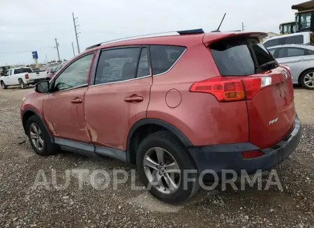 TOYOTA RAV4 XLE 2015 vin JTMRFREV2FD159036 from auto auction Copart