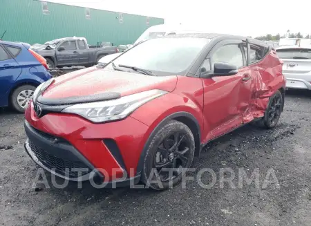 Toyota C-HR XLE 2021 2021 vin JTNKHMBX5M1113487 from auto auction Copart