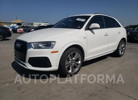 AUDI Q3 PREMIUM 2018 vin WA1BCCFS4JR022553 from auto auction Copart