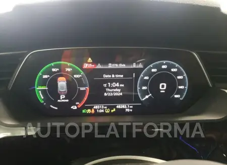 AUDI E-TRON PRE 2019 vin WA1VAAGEXKB022809 from auto auction Copart