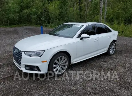 Audi A4 2018 2018 vin WAUANAF40JN012950 from auto auction Copart