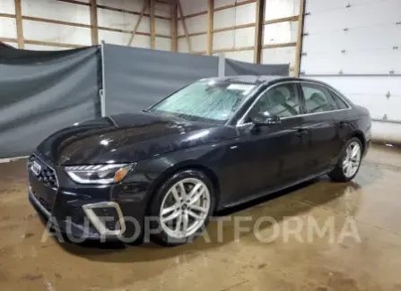 Audi A4 2022 2022 vin WAUEAAF42NN015240 from auto auction Copart