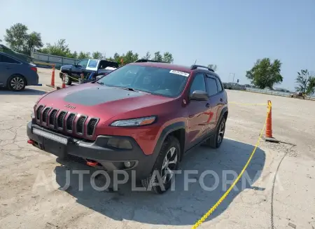 JEEP CHEROKEE T 2015 vin 1C4PJMBS9FW786405 from auto auction Copart