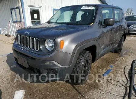 JEEP RENEGADE S 2017 vin ZACCJBAB7HPF24905 from auto auction Copart