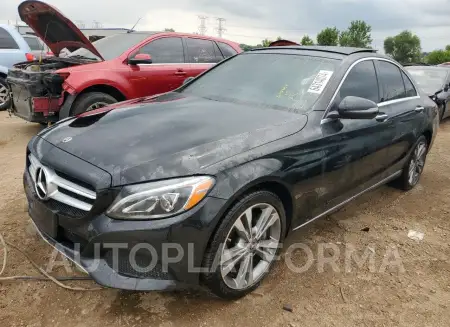 MERCEDES-BENZ C 300 4MAT 2018 vin 55SWF4KB3JU243821 from auto auction Copart