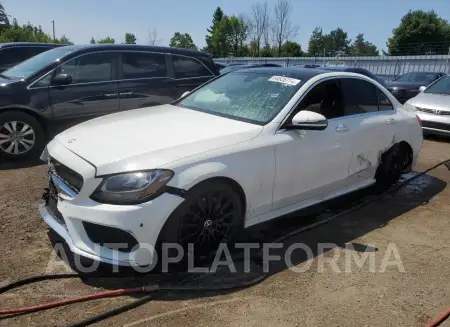 MERCEDES-BENZ C 300 4MAT 2017 vin 55SWF4KB6HU188551 from auto auction Copart