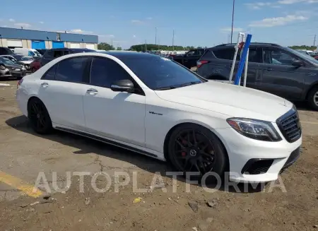 MERCEDES-BENZ S 63 AMG 2015 vin WDDUG7JBXFA201595 from auto auction Copart