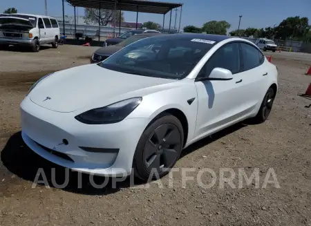 Tesla Model 3 2023 2023 vin 5YJ3E1EA2PF614615 from auto auction Copart