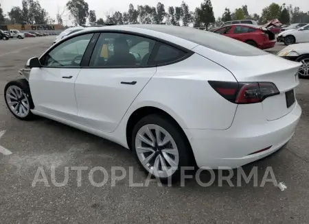 TESLA MODEL 3 2022 vin 5YJ3E1EB0NF211786 from auto auction Copart