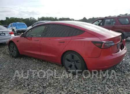 TESLA MODEL 3 2022 vin 5YJ3E1EB0NF234923 from auto auction Copart