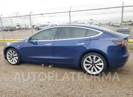 TESLA MODEL 3 2020 vin 5YJ3E1EB2LF712238 from auto auction Copart