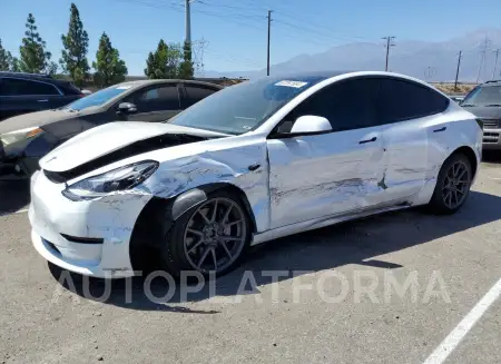 Tesla Model 3 2022 2022 vin 5YJ3E1EB3NF252235 from auto auction Copart