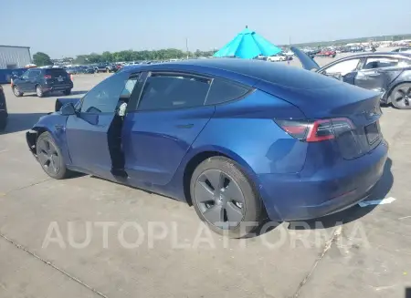 TESLA MODEL 3 2022 vin 5YJ3E1EB8NF250738 from auto auction Copart