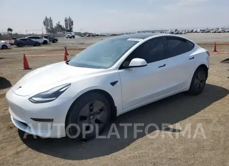 TESLA MODEL 3 2021 vin 5YJ3E1EBXMF074449 from auto auction Copart