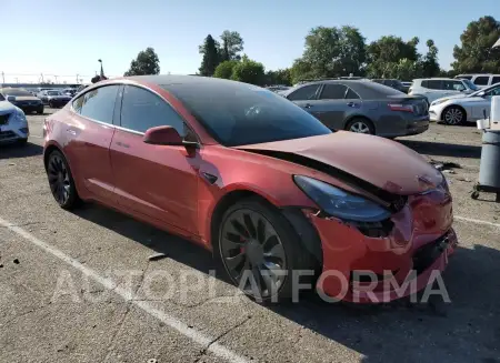 TESLA MODEL 3 2021 vin 5YJ3E1EC8MF926306 from auto auction Copart