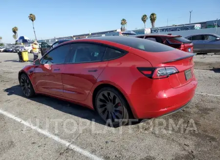 TESLA MODEL 3 2021 vin 5YJ3E1EC8MF926306 from auto auction Copart