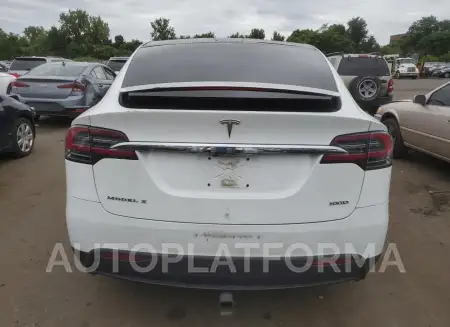 TESLA MODEL X 2017 vin 5YJXCBE28HF067714 from auto auction Copart