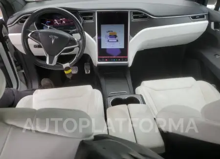 TESLA MODEL X 2017 vin 5YJXCBE28HF067714 from auto auction Copart