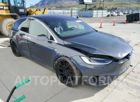 TESLA MODEL X 2017 vin 5YJXCBE49HF051782 from auto auction Copart