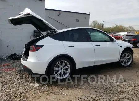 TESLA MODEL Y 2021 vin 5YJYGAEE5MF196727 from auto auction Copart