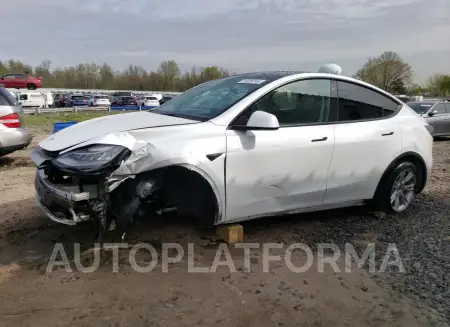 Tesla Model Y 2021 2021 vin 5YJYGAEE5MF196727 from auto auction Copart