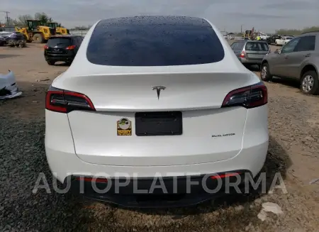 TESLA MODEL Y 2021 vin 5YJYGAEE5MF196727 from auto auction Copart