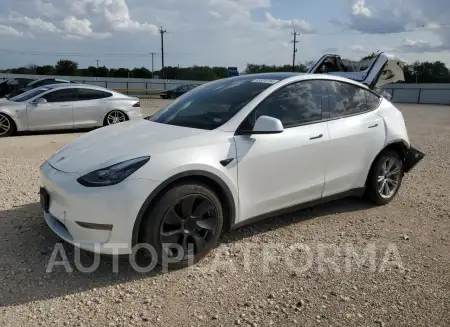 TESLA MODEL Y 2020 vin 5YJYGDEE5LF032698 from auto auction Copart