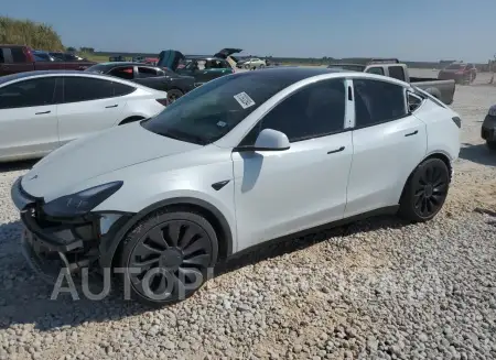 Tesla Model Y 2021 2021 vin 5YJYGDEFXMF121600 from auto auction Copart