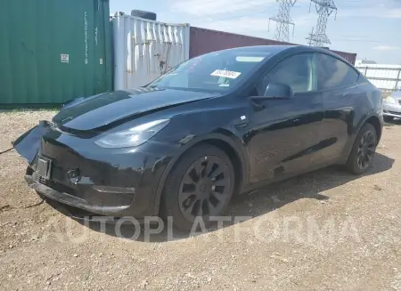 Tesla Model Y 2023 2023 vin 7SAYGAEE6PF761476 from auto auction Copart