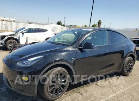 Tesla Model Y 2022 2022 vin 7SAYGDEE1NA019000 from auto auction Copart