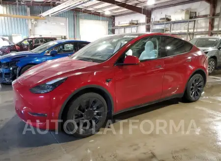 Tesla Model Y 2023 2023 vin 7SAYGDEE1PF877850 from auto auction Copart