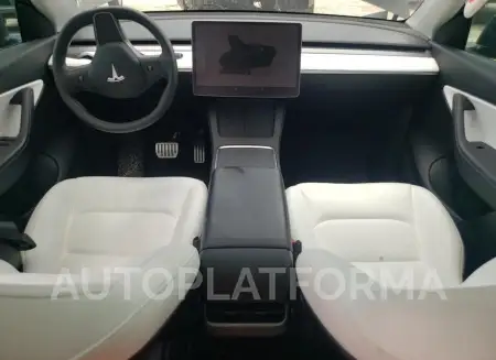 TESLA MODEL Y 2022 vin 7SAYGDEF2NF380781 from auto auction Copart