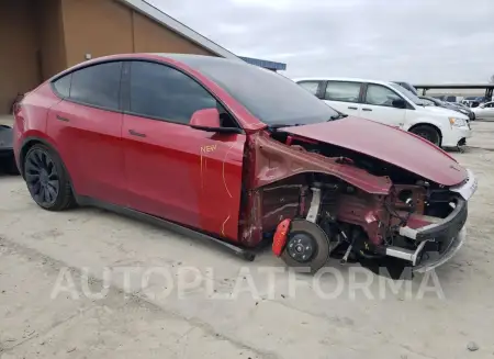 TESLA MODEL Y 2022 vin 7SAYGDEF2NF406103 from auto auction Copart