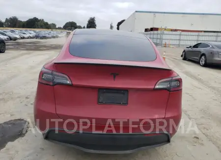 TESLA MODEL Y 2022 vin 7SAYGDEF2NF406103 from auto auction Copart