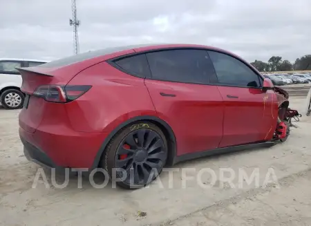 TESLA MODEL Y 2022 vin 7SAYGDEF2NF406103 from auto auction Copart