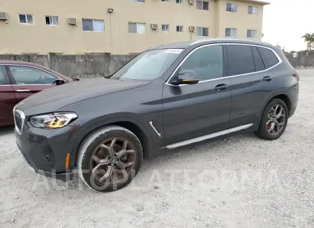 BMW X3 sDrive 2022 2022 vin 5UX43DP02N9L10349 from auto auction Copart