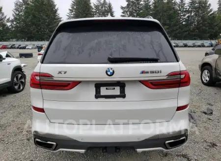 BMW X7 M50I 2022 vin 5UXCX6C03N9L75891 from auto auction Copart