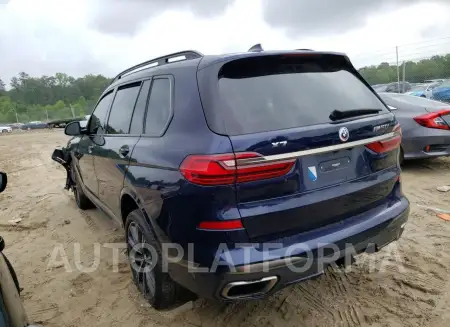 BMW X7 M50I 2022 vin 5UXCX6C04N9M27450 from auto auction Copart