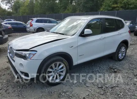 BMW X3 xDrive 2017 2017 vin 5UXWX9C3XH0W75011 from auto auction Copart