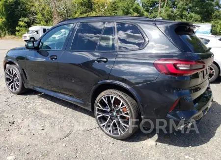 BMW X5 M 2022 vin 5YMJU0C09N9K23281 from auto auction Copart