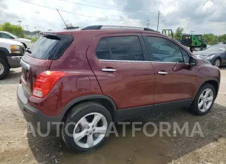 CHEVROLET TRAX LTZ 2016 vin 3GNCJRSB8GL260910 from auto auction Copart