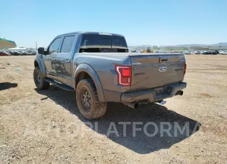 FORD F150 RAPTO 2017 vin 1FTFW1RG0HFA34771 from auto auction Copart