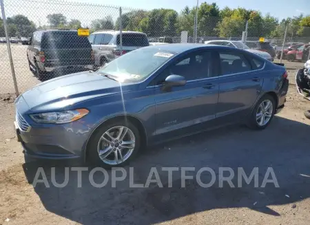 Ford Fusion SE 2018 2018 vin 3FA6P0LU1JR124404 from auto auction Copart